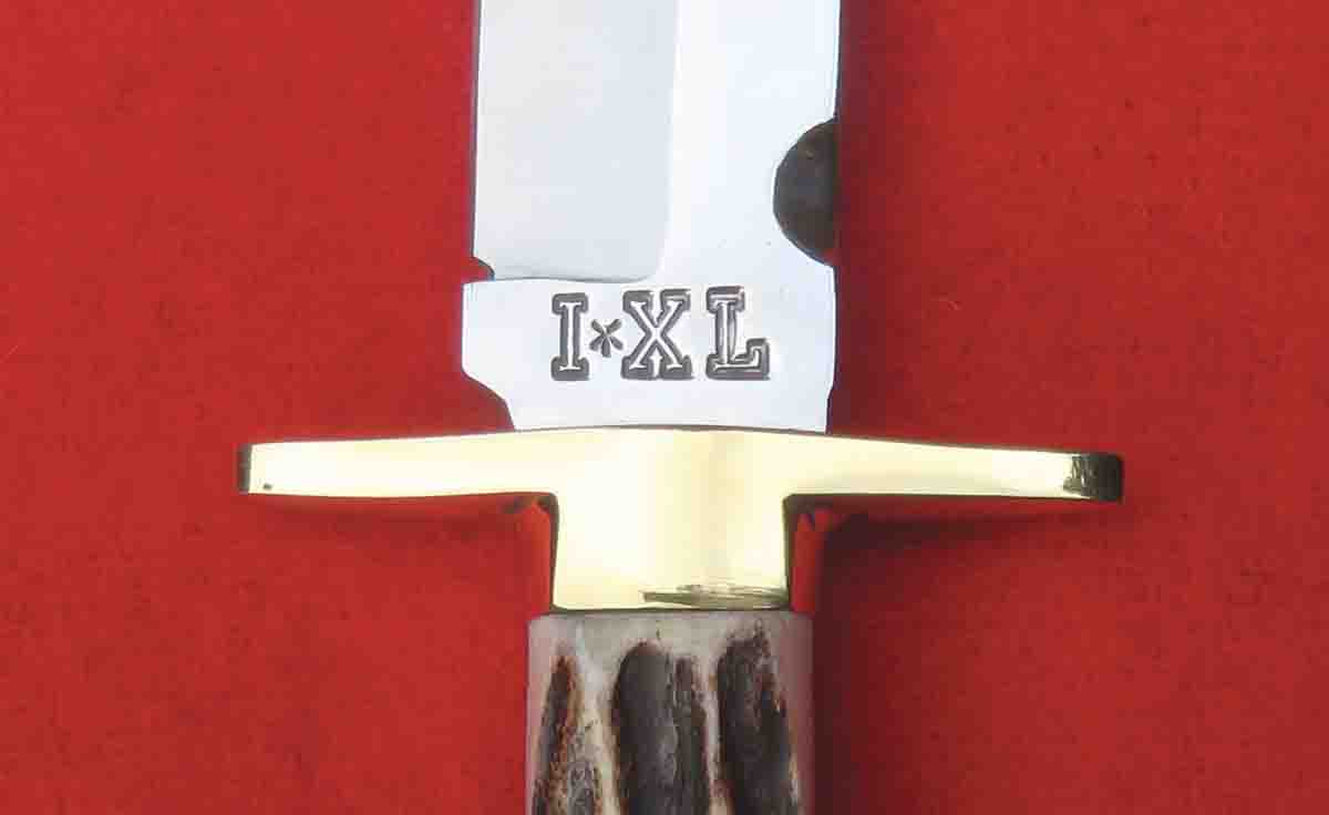 The I*XL trademark on the blade.